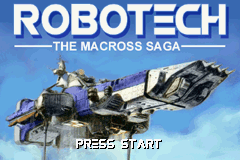 Robotech - The Macross Saga Title Screen